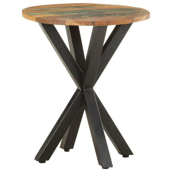 Berkfield Side Table 48x48x56 cm Solid Reclaimed Wood