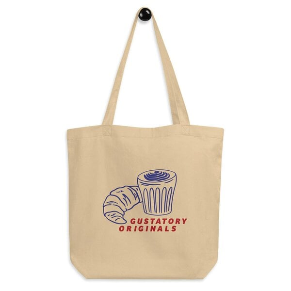 Anchor & Crew GUSTATORY Originals Postcards From Sunday Recycled Cotton Tote Bag
