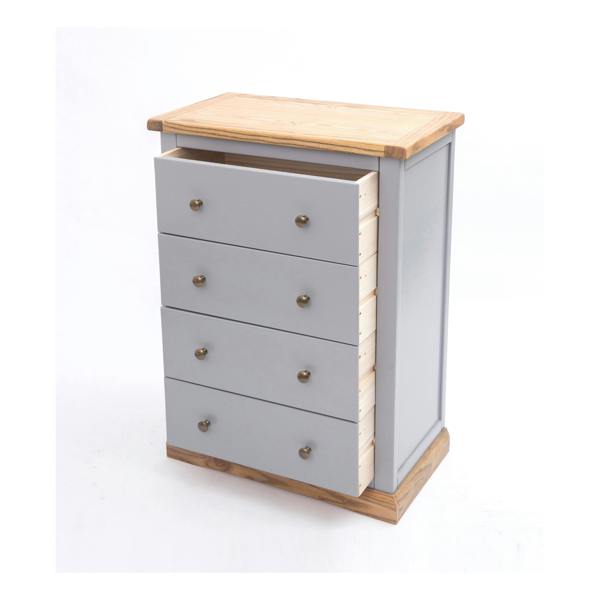 Cabinet Bits Bicarri 4 Drawer Chest of Drawers Brass Knob