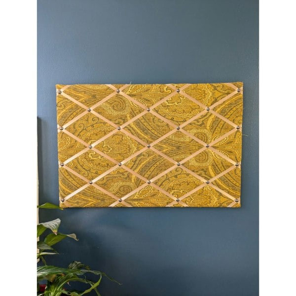 Notice Board - Gold Tapestry