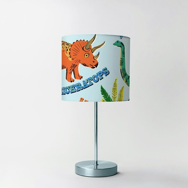 Dino-Snore Table Lampshade Lampshade - Happy Linen Company