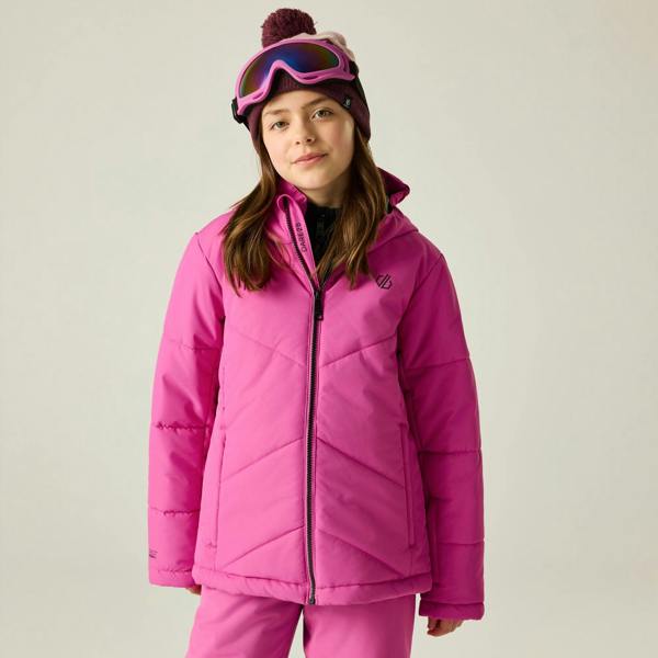 Dare 2B Childrens/Kids Glacier Ski Jacket - Extreme Pink - 