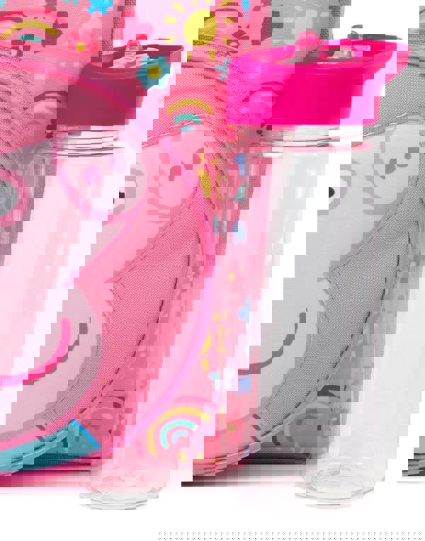 Peppa Pig Girls Pink Character 4 Piece Backpack Set (One Size)