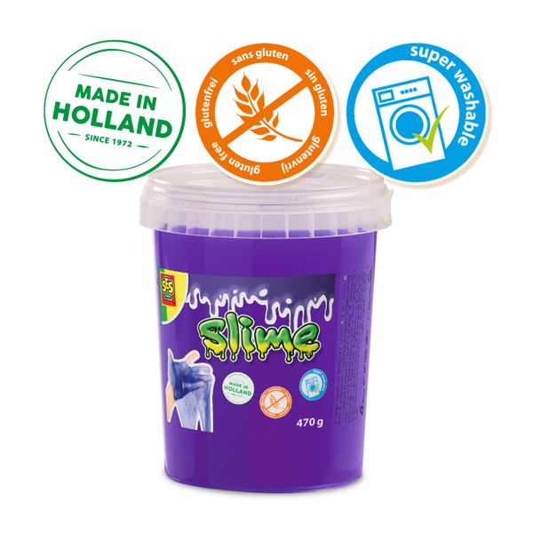 SES Creative Slime - Purple glitter 470 g