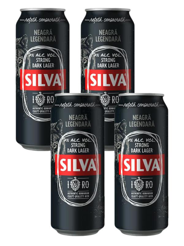 Silva Strong Dark Premium Lager 4x500ml
