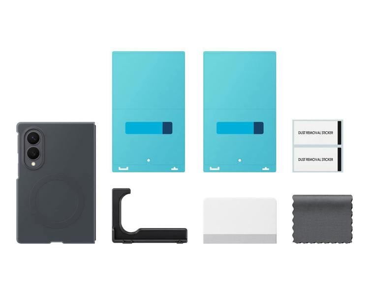 Samsung Galaxy Z Fold 8 7.6" Silicone Case with Magnet Graphite - EF-EF971CBEGWW