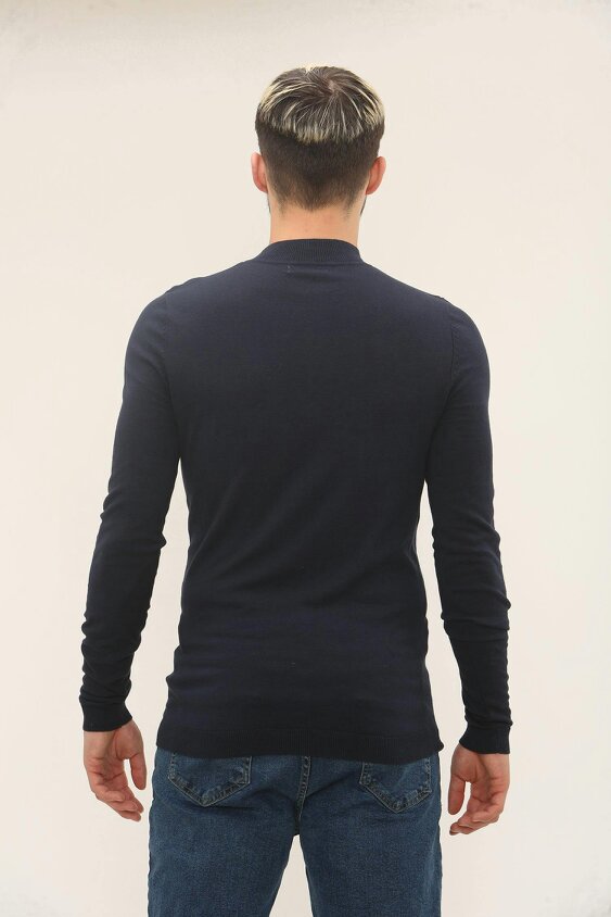 Elaina Fashion Men’s Slim Fit Jumper – 100% Cotton