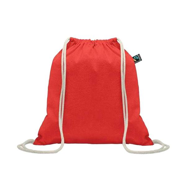 MidOcean Osole Cotton Drawstring Bag - Red - 