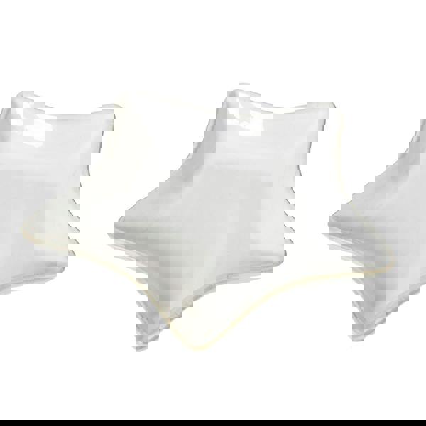 Hill Interiors Star Ceramic Dish - White - 