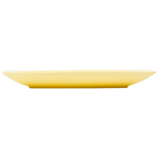 Trespass Delph Melamine Dinner Plate - Pale Lemon - 