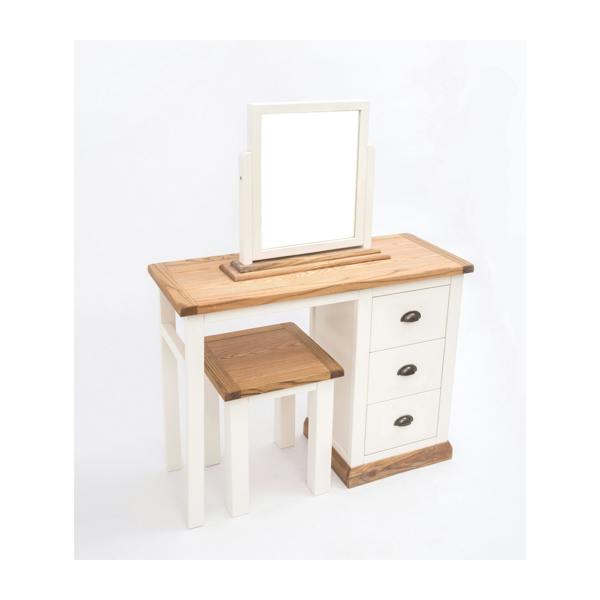 Cabinet Bits Tropea 3 Drawer Dressing Table Set Brass Cup Handle