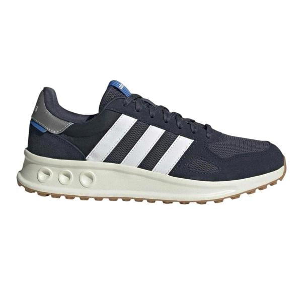 Adidas Mens Run 84 Suede Trainers - Navy/White/Silver - 