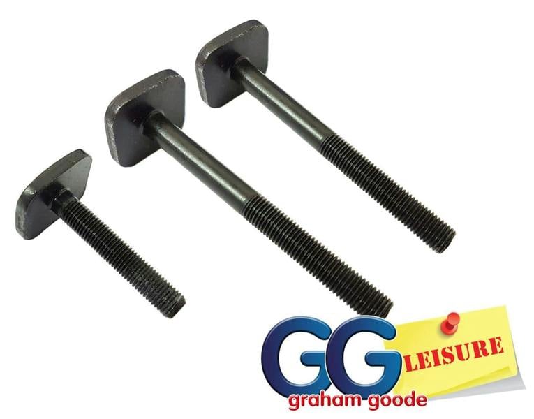 Thule ProRide 591, 598 Bike Carrier Rack T Track Bolts Full Set - Spare Part