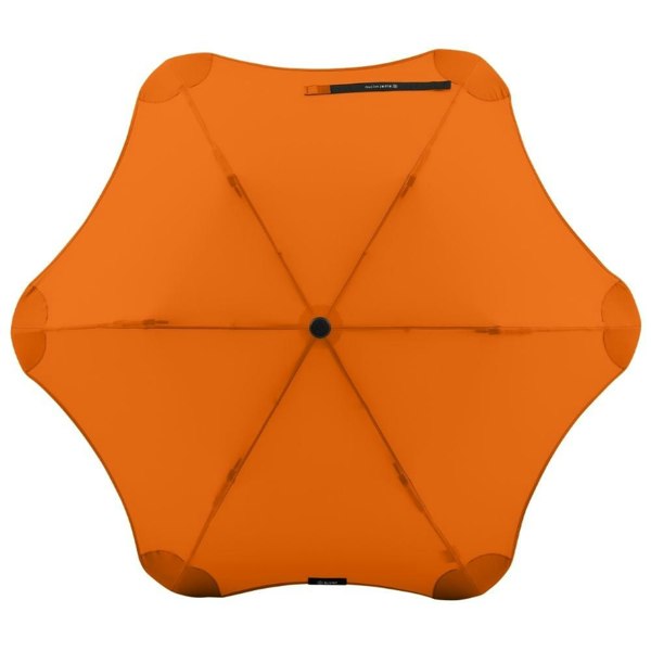 Blunt Orange Metro Windproof Umbrella Top View