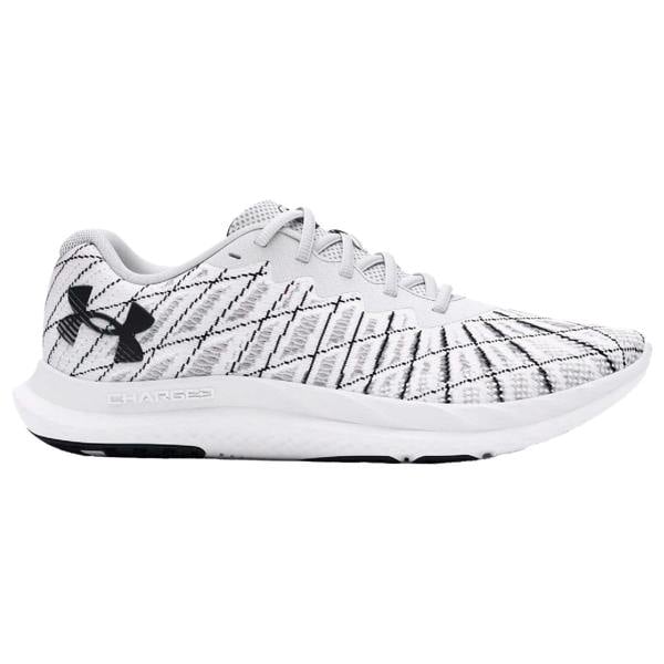 Under Armour Mens Charged Breeze 2 Running Shoes - White - 