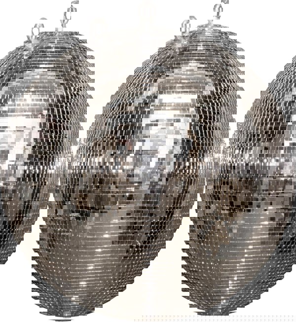 FX Lab FXLab Professional 60cm Silver Mirror Ball with 10mm Facets and Fibreglass Core