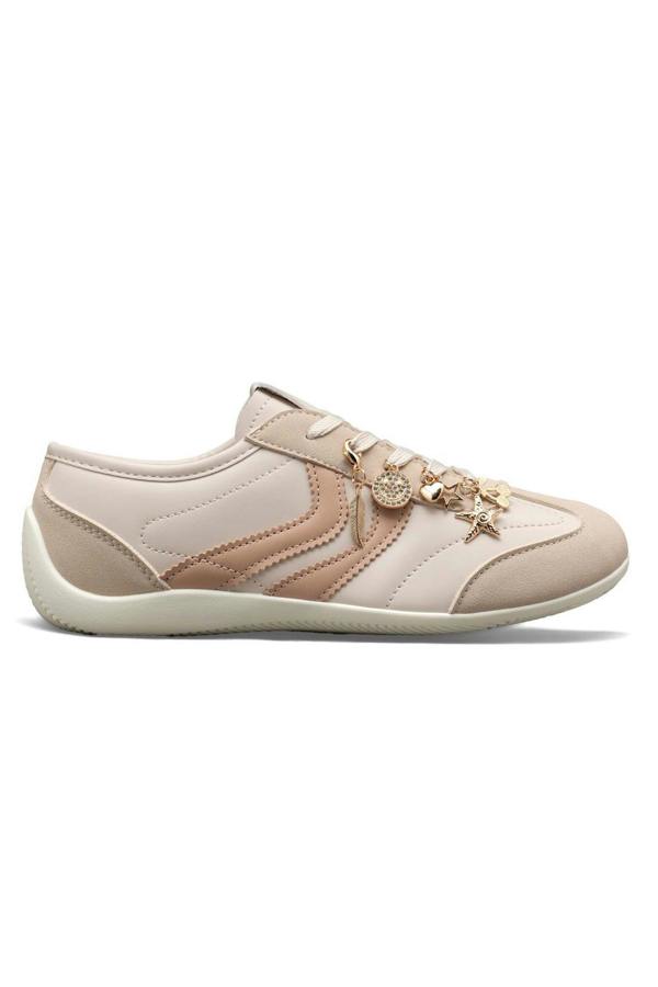 Love Lemonade Sparkly Charm Horizon Trainers Nude
