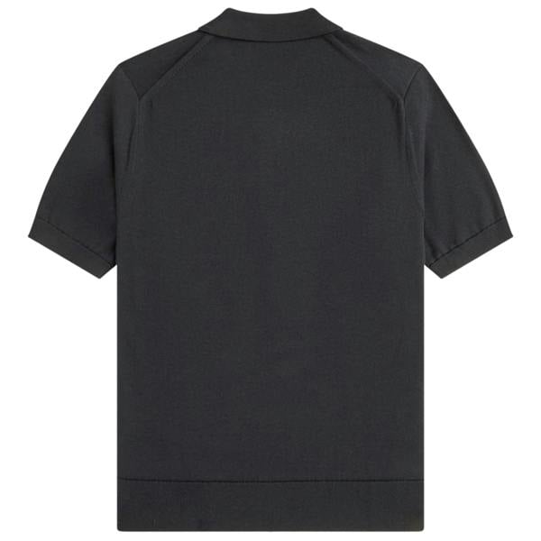 Fred Perry Cotton Knitted Polo Shirt