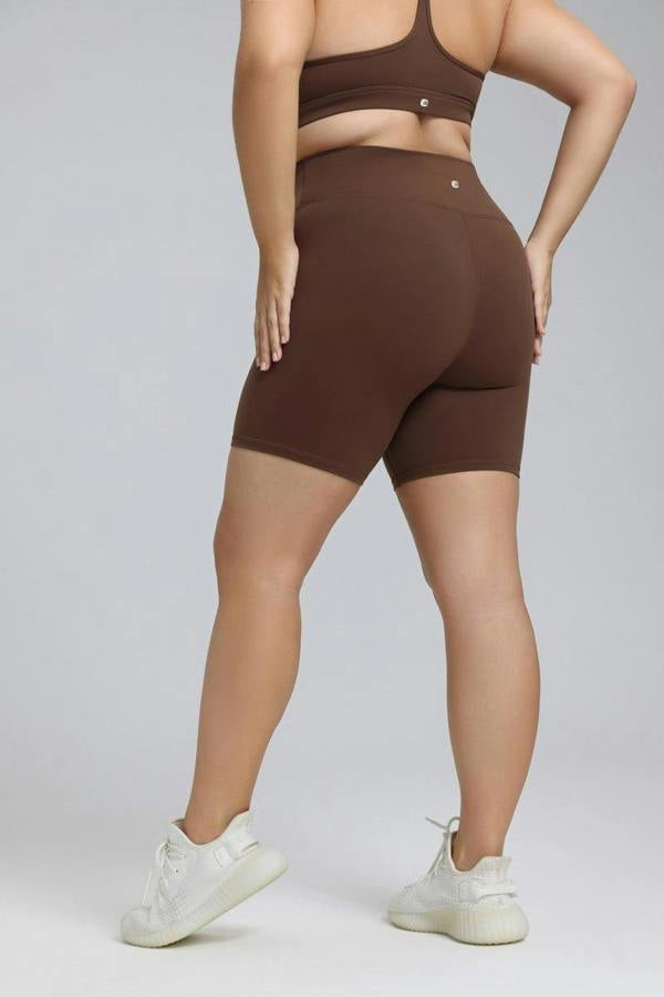 Anniou Plus Size Buttery Soft Yoga Shorts