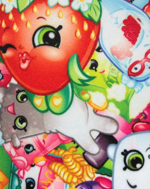Vanilla Underground Shopkins Girls Pink Skater Skirt