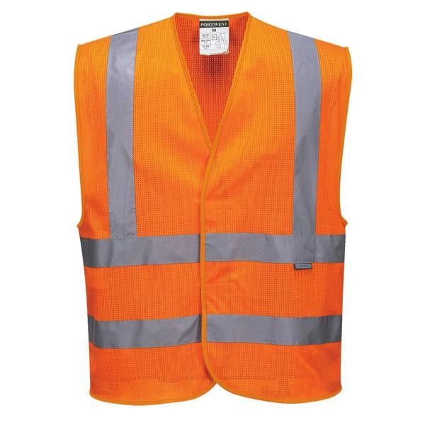 Hi-Vis Mesh Band and Brace Vest Portwest