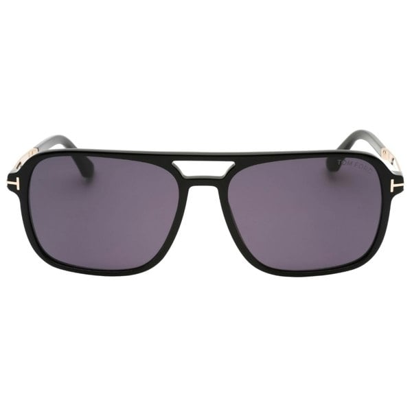 Tom Ford Crosby Shiny Black Sunglasses
