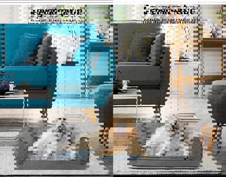 Skylos Orthopeadic Pet Bed Large Dog Mattress Cushion Soft Washable Suppotive