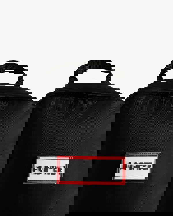 Hunter Nylon Large Backpack - Black