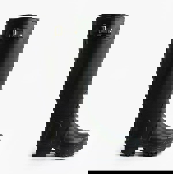 Woodland COUNTRY Wide Calf Unisex Buckle Wellington Boots Navy Blue