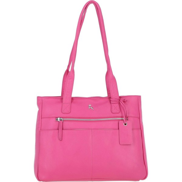 'London' Real Leather Shoulder Bag: london