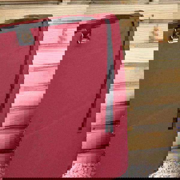 Samuel Alexander 52 x 41cm Cushion Base for Single Wooden Garden Chair in Burgundy