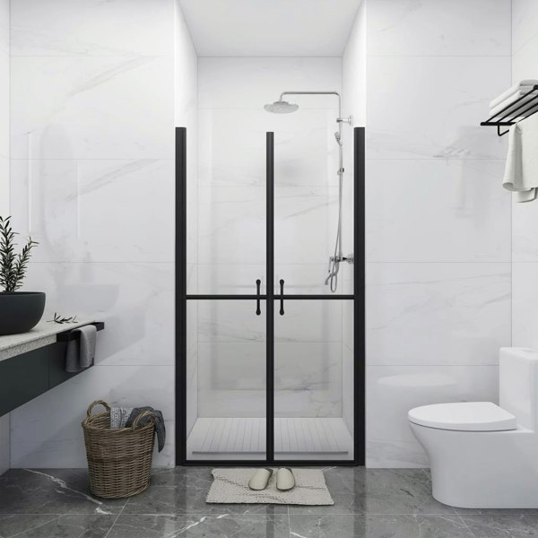 Berkfield Shower Door Clear ESG (98-101)x190 cm