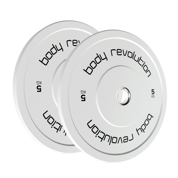 Body Revolution Olympic Bumper Plates (Colour) - Body Revolution