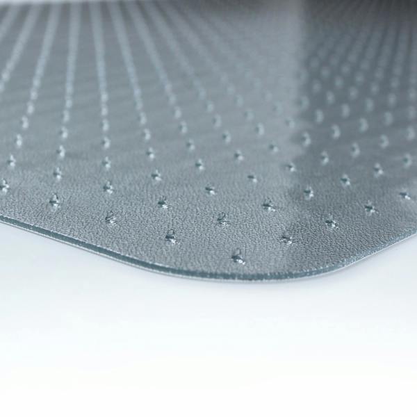 Marvelux Enhanced Polymer Chair Mat for Standard Pile Carpets (up to 12mm) - Clear Rectangular Office Carpet Protector - Multiple Sizes
