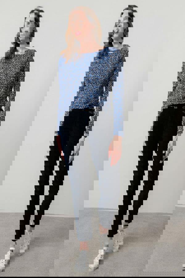 Lily & Me Brookend Stretch Cord Trouser Navy