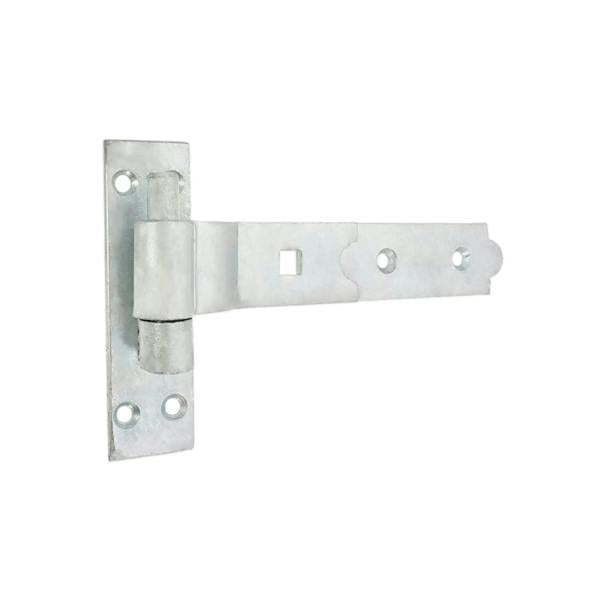 Hook and Band Hinge - Cranked -  Galvanised