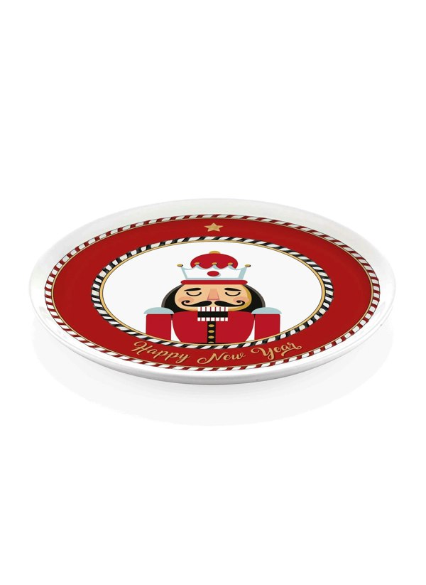 Rozi The Nutcracker Collection Round Serving Platter