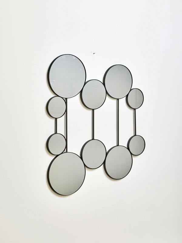 Interiors by Premier Trento Multi Circle Wall Mirror