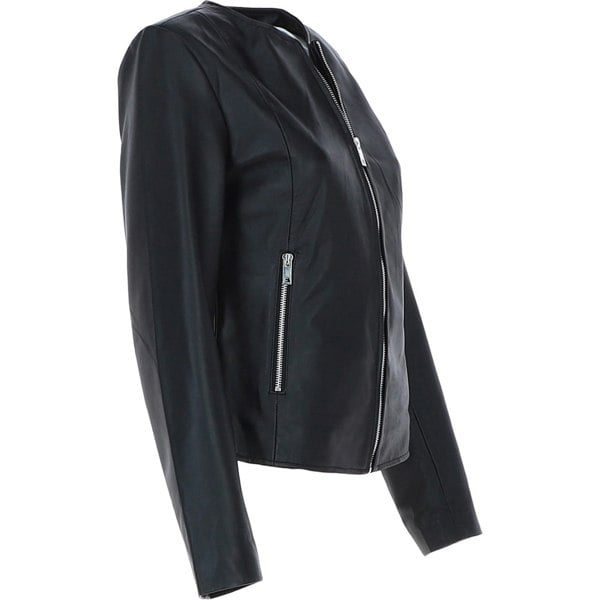 Ashwood Collarless Ladies Casual Leather Jacket: AWL-1282