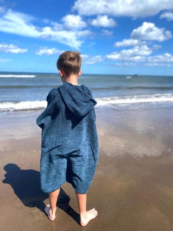 Drywrap Hooded Towel Robe – Beach Changing Poncho - Optimum