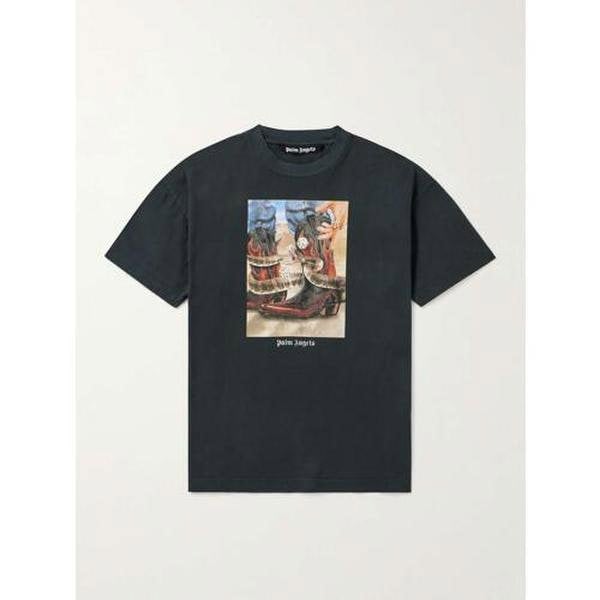 Palm Angels Dice Game Classic T Shirt Black - Supplied FashionPALM ANGELS