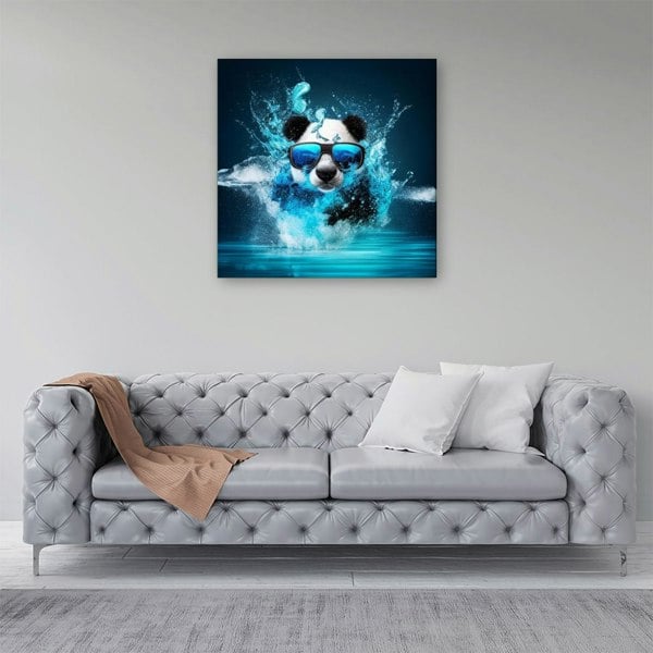 Warren Reed Panda Splashart Water Canvas