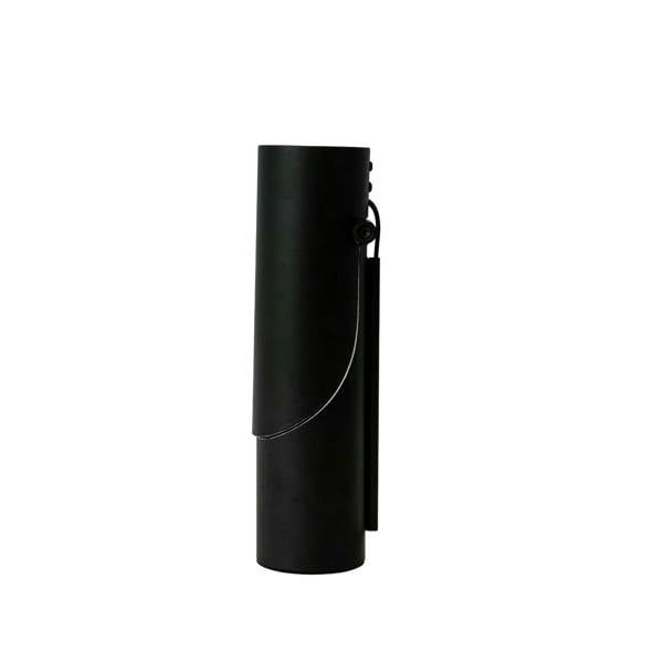 Angel Cerdá Table lamp in black and white steel 8113