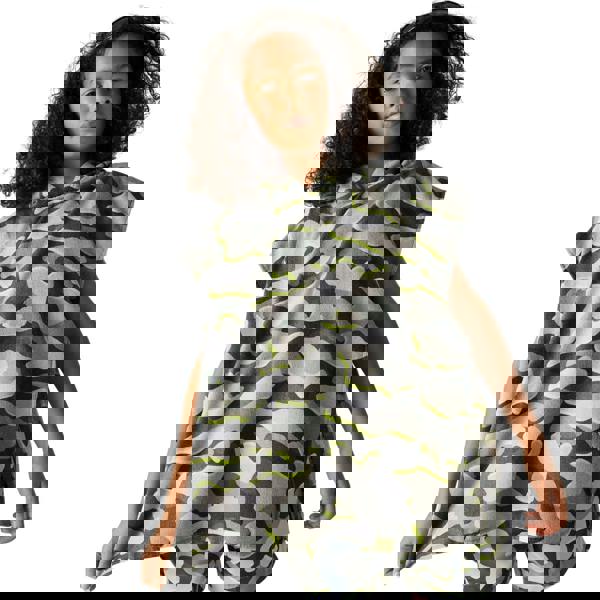 Regatta Childrens/Kids Camo Bath Robe - Dark Storm - 