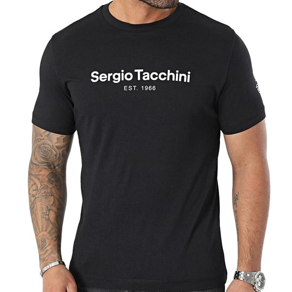 Sergio Tacchini Goblin T-Shirt Black/White