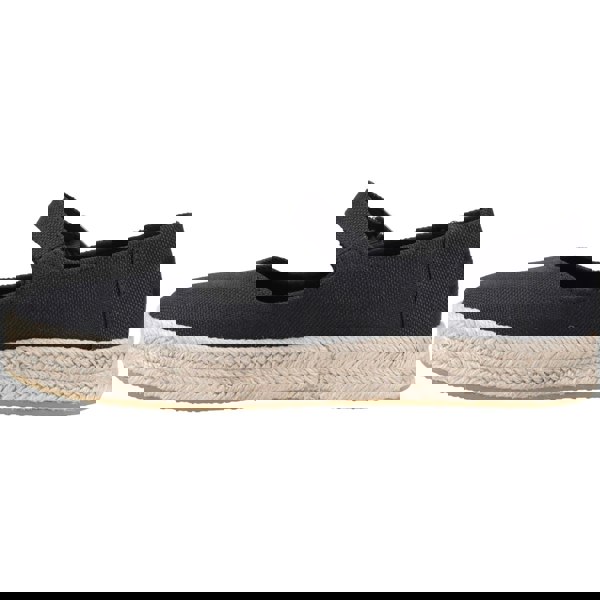 TOMS Carolina Mary Jane Polyester Women's Black Espadrilles