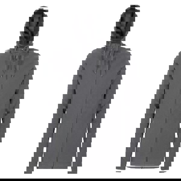 Mountain Warehouse Mens Camber Fleece Full Zip Hoodie - Dark Grey - 