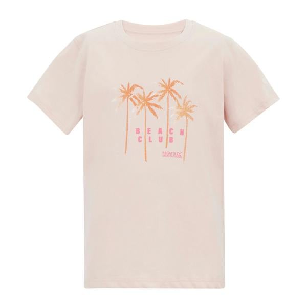Regatta Childrens/Kids Bosley Beach Club T-Shirt - Pink Haze