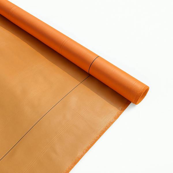 High-Visibility Orange Woven Warning Layer for Ground Protection & Utility Marking