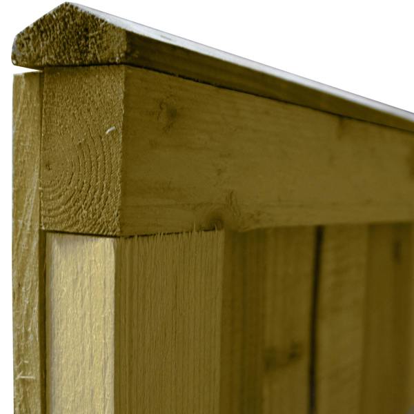 [amazon variation] feather edge fully framed fence panel [6ft x 1ft, 2ft, 3ft, 4ft] 5